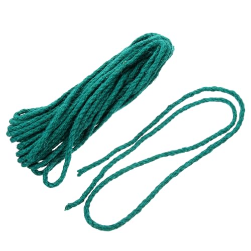 Abaodam Verschleißfeste Sisal Katzenspielseil für Kratzbaum Reparatur Natürliches Hanfseil Zuschneidbar DIY Kratzbaum Ersatzseil Handgeflochten Vielseitig für Katzenmöbel und Dekoration von Abaodam