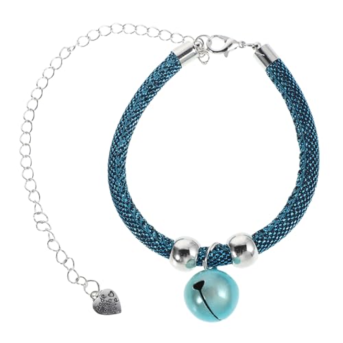 Abaodam Verstellbares Haustierhalsband mit Glöckchen, stabiler Hundehalsring für Hunde für Bichon-Kätzchen, bequeme Passform, sichere Tracking-Halskette für Haustiere Abaodam Verstellbares Haustierhalsband mit Glöckchen, stabiler Hundehalsring für Hunde für Bichon-Kätzchen, bequeme Passform, sichere Tracking-Halskette für Haustiere von Abaodam