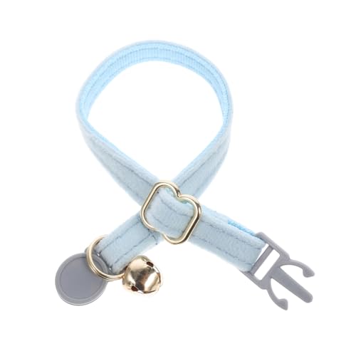 Abaodam Verstellbares Katzenhalsband mit Sicherheitsschnalle und Glöckchen mit Namens und Telefonnummernplakette für und Kätzchen Langlebiges Design Chic und Bequem Abaodam Verstellbares Katzenhalsband mit Sicherheitsschnalle und Glöckchen mit Namens und Telefonnummernplakette für und Kätzchen Langlebiges Design Chic und Bequem von Abaodam