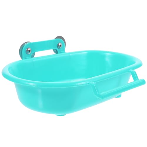 Abaodam Vogelbadewanne aus Material für Sittiche und Kleine Vögel Multifunktionale Badebox zur Tierpflege Einfach zu Reinigen für Vogelkäfige Geruchsneutral und Langlebig von Abaodam