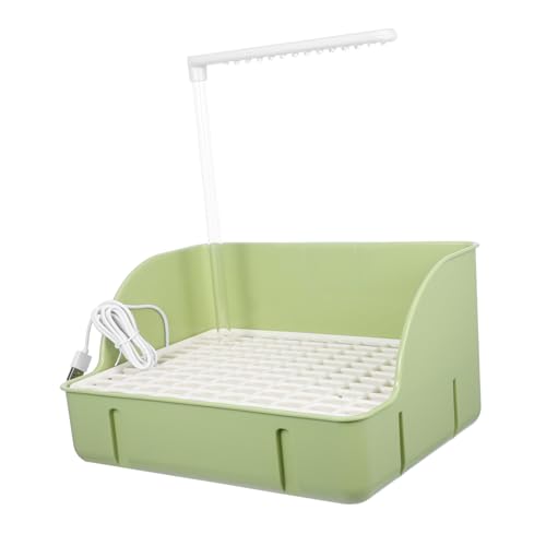 Abaodam Vogelbadewanne mit Automatischer Duschfunktion Zirkulierendes Wasser für Papageien Tragbares Haustier Badespielzeug für Kleine Räume zu Reinigen und von Abaodam