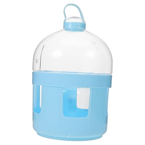 Abaodam Vogeldispenser Wasserspender für Tauben Vogelkäfigzubehör Transparente Wasserstation für Fütterung von Vögeln und Tauben Abaodam Vogeldispenser Wasserspender für Tauben Vogelkäfigzubehör Transparente Wasserstation für Fütterung von Vögeln und Tauben von Abaodam