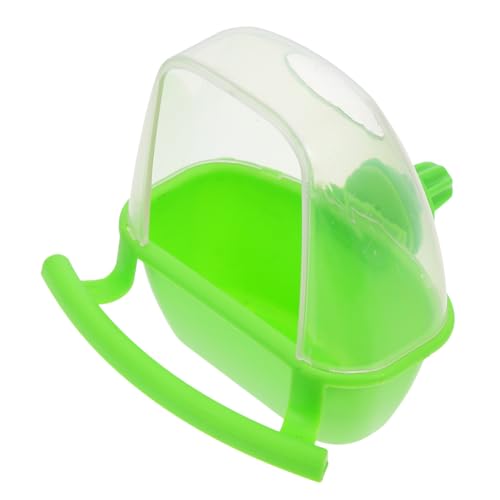 Abaodam Vogelfutterbehälter für Außenbereiche Wasserdichter Futterspender aus Hochwertigem Transparentes Design für Papageien und Wildvögel Hängend Kapazität von Abaodam