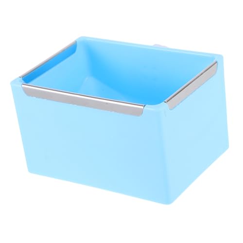 Abaodam Vogelhäuschen Vogel Schalen Fütterungs- Und Wasserschale Sichtweite Wasserfuttermittel Futternapf Für Vogelfutter Papageienfutterautomat Aus Kunststoff Plastik Sky-Blue von Abaodam