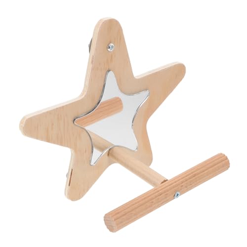 Abaodam Parrot Cage Mirror and Perch Kit Multifunktionale Holzspielstand Für Kleine Vögel Spiegel Einfacher Und Pflege Für Unterhaltung Und Ihrer Gefiederten Abaodam Parrot Cage Mirror and Perch Kit Multifunktionale Holzspielstand Für Kleine Vögel Spiegel Einfacher Und Pflege Für Unterhaltung Und Ihrer Gefiederten von Abaodam