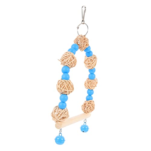 Abaodam Parrot Swing Toy Für Vögel Hängendes Spielzeug Mit Doppelring Für Sittiche Papageien Und Nymphensittiche Naturfreundlich Langlebig Und Fördert Die Beweglichkeit Abaodam Parrot Swing Toy Für Vögel Hängendes Spielzeug Mit Doppelring Für Sittiche Papageien Und Nymphensittiche Naturfreundlich Langlebig Und Fördert Die Beweglichkeit von Abaodam