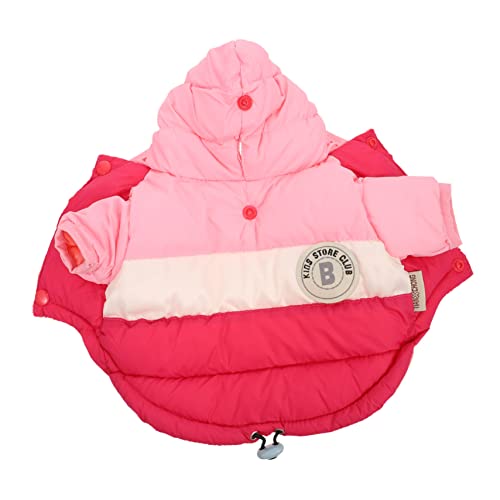 Abaodam Warmer Hundemantel mit Kapuze Gesteppte Daunenweste aus Baumwollmix für Kleine Hunde Winddichte Winterjacke zum Schutz gegen Kälte und Schmutz Einfach Anzuziehen für Outdoor Abaodam Warmer Hundemantel mit Kapuze Gesteppte Daunenweste aus Baumwollmix für Kleine Hunde Winddichte Winterjacke zum Schutz gegen Kälte und Schmutz Einfach Anzuziehen für Outdoor von Abaodam