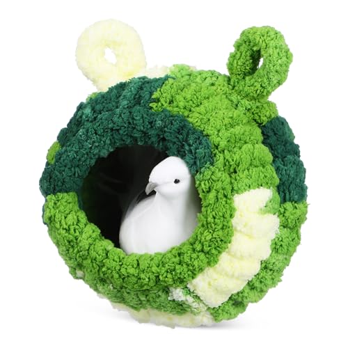 Abaodam Kuschelhütte Für Vögel Warmes Vogelbett Für Käfige Einfach Zu Montieren Robust Und Stilvoll Für Wintermonate Geeignet Für Sittiche Und Papageien Abaodam Kuschelhütte Für Vögel Warmes Vogelbett Für Käfige Einfach Zu Montieren Robust Und Stilvoll Für Wintermonate Geeignet Für Sittiche Und Papageien von Abaodam
