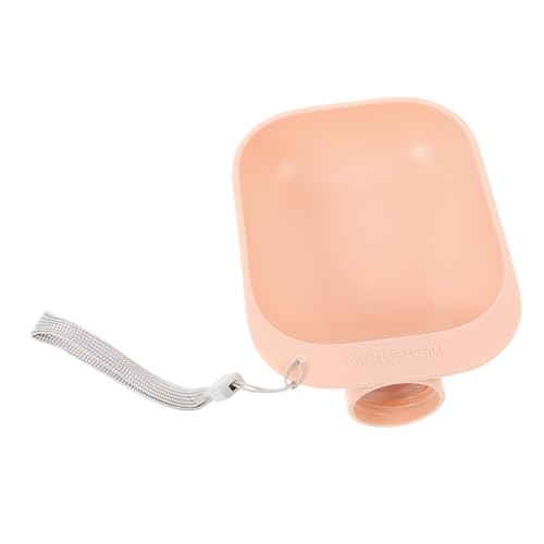 Abaodam Hundetrinkflasche Mit Faltbarem Wassernapf Auslaufsichere Tragbare Wasserflasche Für Hunde Im Freien Zubehör Für Wandern Und Ausflüge Bauweise von Abaodam