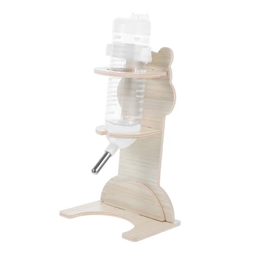 Abaodam Wasserspender Für Kleintiere Mit Holzständer Für Hamster, Wasserflasche, Holzfutterspender Für Kaninchen, Haustiere, Tiere Für Hamster, Chinchillas Abaodam Wasserspender Für Kleintiere Mit Holzständer Für Hamster, Wasserflasche, Holzfutterspender Für Kaninchen, Haustiere, Tiere Für Hamster, Chinchillas von Abaodam