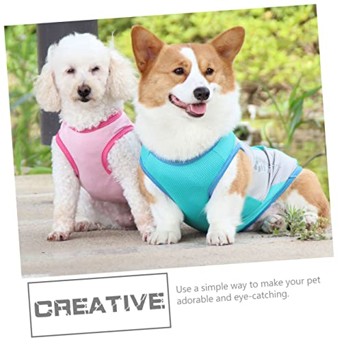 Abaodam Wear Resistant Hundeweste für Sommer Atmungsaktive Kühlende Hundekleidung aus Leichte Haustierweste für Kleinen bis Mittelgroßen Hund für Heiße Tage und Outdoor Einsätze von Abaodam