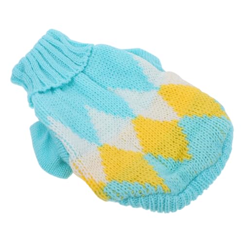 Abaodam Weicher gestrickter Katzen-Wintermantel, bequemer Haustierpullover für kleine Hunde, schickes Kragen-Design für stilvolle Urlaubs-Outfits, leicht zu reinigen, strapazierfähige Bekleidung für Abaodam Weicher gestrickter Katzen-Wintermantel, bequemer Haustierpullover für kleine Hunde, schickes Kragen-Design für stilvolle Urlaubs-Outfits, leicht zu reinigen, strapazierfähige Bekleidung für von Abaodam