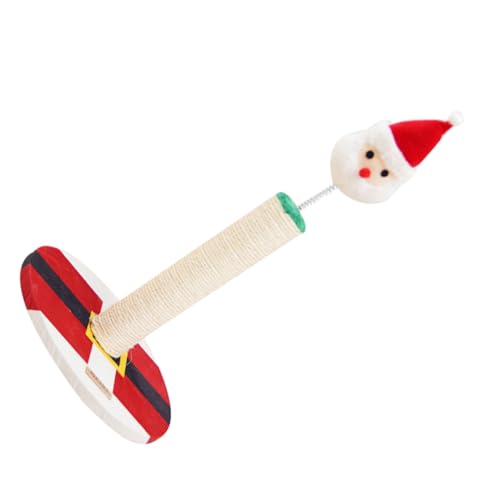Abaodam Weihnachtlicher Katzenkratzbaum aus Natürlichem Sisal Dekorativer Kratzstamm für Katzen Sicheres und Katzenzubehör für Krallenpflege und Spielspaß Abaodam Weihnachtlicher Katzenkratzbaum aus Natürlichem Sisal Dekorativer Kratzstamm für Katzen Sicheres und Katzenzubehör für Krallenpflege und Spielspaß von Abaodam