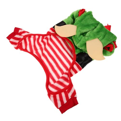 Abaodam Weihnachtself Kostüm für Festliche Hundekleidung für Weihnachten für Partys und Feiertage Auszuziehen Bequemes Tragegefühl Dekorativer Weihnachtslook für Ihren Pelzigen Abaodam Weihnachtself Kostüm für Festliche Hundekleidung für Weihnachten für Partys und Feiertage Auszuziehen Bequemes Tragegefühl Dekorativer Weihnachtslook für Ihren Pelzigen von Abaodam
