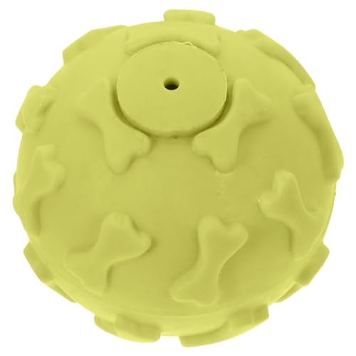 Abaodam Welpen Molarkugel mit Vokalisation Quietschendes Kauspielzeug zur Zahngesundheit und Beschäftigung für Kleine Abaodam Welpen Molarkugel mit Vokalisation Quietschendes Kauspielzeug zur Zahngesundheit und Beschäftigung für Kleine von Abaodam