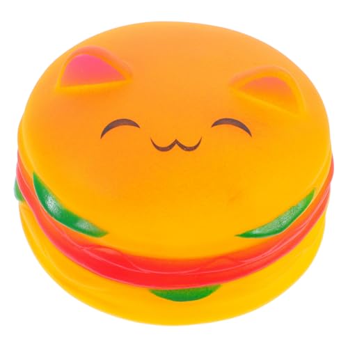Abaodam Zahnreinigung Haustierspielzeug Quietschspielzeug Hundezahnbürste Plüsch Burger Hamburger quietschende Spielsachen Fast-Food- Toy Burger Vinyl Yellow Abaodam Zahnreinigung Haustierspielzeug Quietschspielzeug Hundezahnbürste Plüsch Burger Hamburger quietschende Spielsachen Fast-Food- Toy Burger Vinyl Yellow von Abaodam