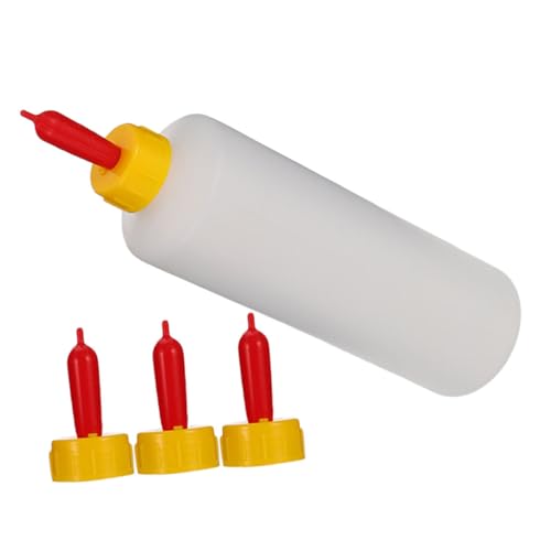 Abaodam Ziegen Nuckelflasche mit Saugern Auslaufsichere Wiederverwendbare Tränke für Kleine Nutztiere Leicht zu Reinigen für Bauernhof und Haustierfütterung Abaodam Ziegen Nuckelflasche mit Saugern Auslaufsichere Wiederverwendbare Tränke für Kleine Nutztiere Leicht zu Reinigen für Bauernhof und Haustierfütterung von Abaodam