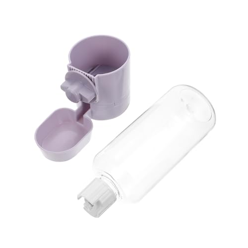 Abaodam automatische Wasserzufuhr hängend Haustier Wasser Wassernapfspender für Hunde klein Schüssel Hund wasserhalter Automatischer Futterspender für Käfig Plastik Grey von Abaodam