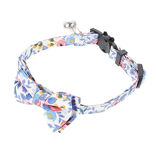 Abaodam Katzenhalsband mit Fliege Verstellbar Waschbar Dekorativ für Kätzchen und Hunde für Partys und Feiertage von Abaodam