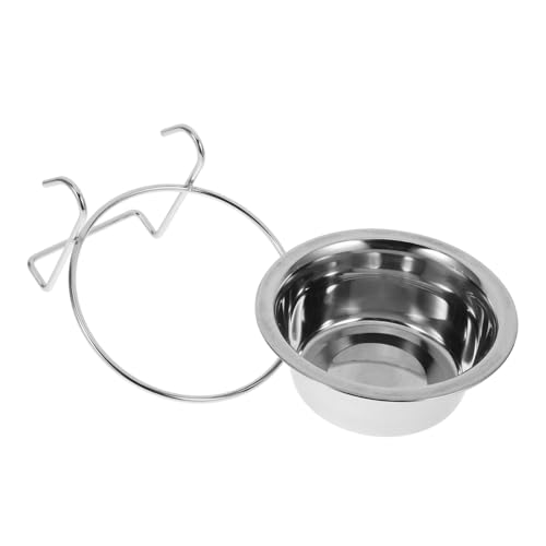 Abaodam hängender Hundenapf hundekäfig hundezubehör edelstahlnapf Futterschale praktischer Welpennapf groß Futternäpfe für Katzen Kätzchennapf für den Haushalt Rostfreier Stahl Silver Abaodam hängender Hundenapf hundekäfig hundezubehör edelstahlnapf Futterschale praktischer Welpennapf groß Futternäpfe für Katzen Kätzchennapf für den Haushalt Rostfreier Stahl Silver von Abaodam