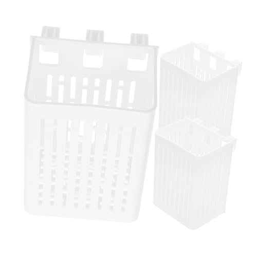 Abaodam hydroponischer Pflanzkorb Fisch Anlage Wasser- Inhaber Dekorationen Wasserpflanzen Hängepflanzenhalter Betta Lebende Pflanzen für Aquarien Aquarium Plastik Weiß Abaodam hydroponischer Pflanzkorb Fisch Anlage Wasser- Inhaber Dekorationen Wasserpflanzen Hängepflanzenhalter Betta Lebende Pflanzen für Aquarien Aquarium Plastik Weiß von Abaodam