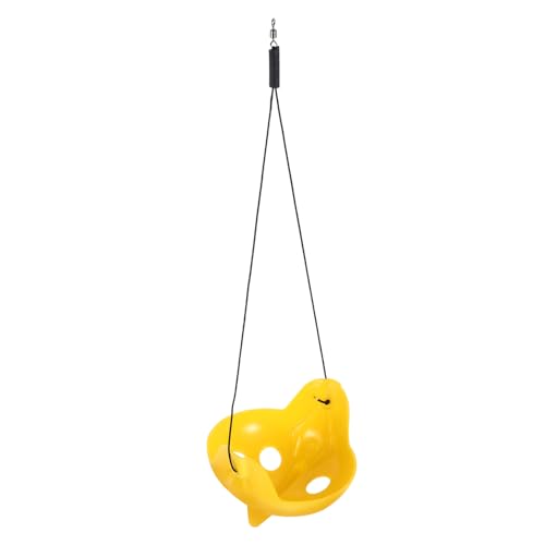 Abaodam multifunktionaler Lebensraum Kröte Frosch Lebensraum für Wasserfrösche Wasser- live wassertiere Reptilien Ruheplatz Lebensraum für Haustiere filigranes Terrariendekor Abs Yellow von Abaodam