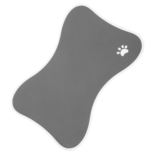 Abaodam rutschfeste Futtermatte für Hunde und Katzen Knochenform und Saugfähig Kleine Wiederverwendbare Futterunterlage für Nass und Trockenfutter Schmutzabweisend und Leicht zu Reinigen Abaodam rutschfeste Futtermatte für Hunde und Katzen Knochenform und Saugfähig Kleine Wiederverwendbare Futterunterlage für Nass und Trockenfutter Schmutzabweisend und Leicht zu Reinigen von Abaodam