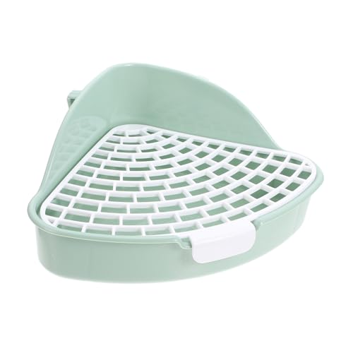 Bunny Box für Meerschweinchen und Einstellbare Auslaufsichere Toilette für Kleintiere zu Reinigen Sicher und Geruchsfrei für Käfige Bunny Box für Meerschweinchen und Einstellbare Auslaufsichere Toilette für Kleintiere zu Reinigen Sicher und Geruchsfrei für Käfige von Abaodam