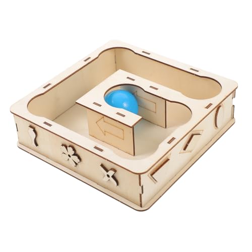 Hamster Käfig Holz Tunnel Versteck für Kleintiere Accessoire für Chinchillas und Meerschweinchen für Langlebig und Spaßig von Abaodam