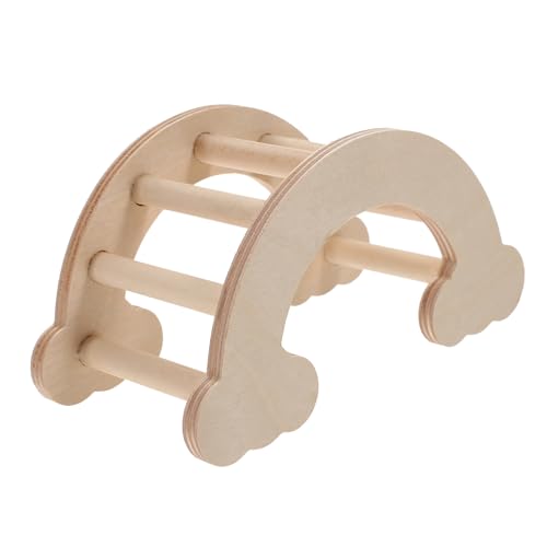 Abaodam Holz-Klettern Spielzeug Für Kleintiere Mehrzweckleiter Für Hamster Meerschweinchen Und Chinchillas Dekorativ Langlebig Für Käfige Und Pet-Trainings Abaodam Holz-Klettern Spielzeug Für Kleintiere Mehrzweckleiter Für Hamster Meerschweinchen Und Chinchillas Dekorativ Langlebig Für Käfige Und Pet-Trainings von Abaodam