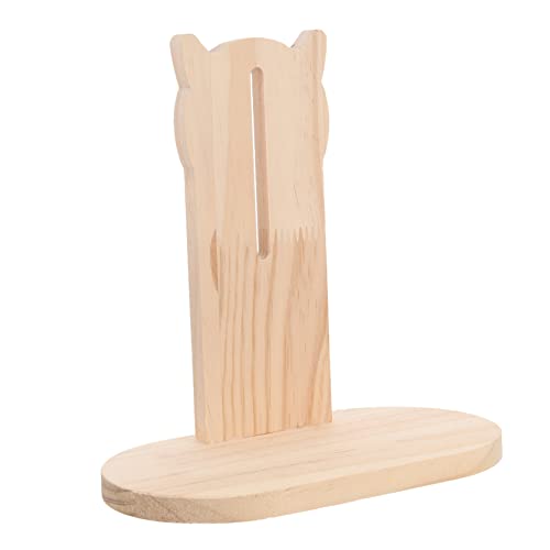 Hamster Laufrad aus Holz mit Leiser Drehmechanik Tragbares für Kleintiere zu Installieren für Hamster Rennmäuse und Chinchillas von Abaodam
