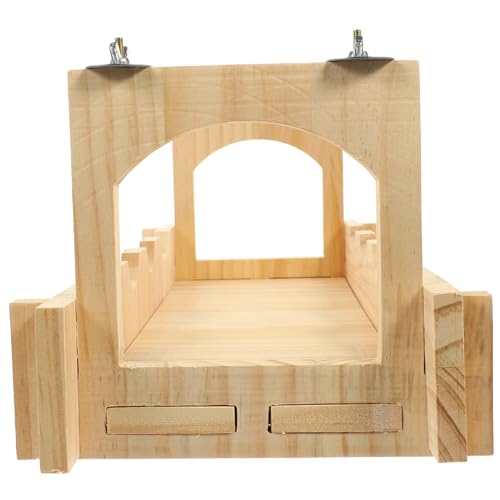 Hölzerne Haustierbrücke für Kleine Langlebiges Versteck für Ratten Chinchillas und Hamster Kreatives Design für Käfig Hölzerne Haustierbrücke für Kleine Langlebiges Versteck für Ratten Chinchillas und Hamster Kreatives Design für Käfig von Abaodam
