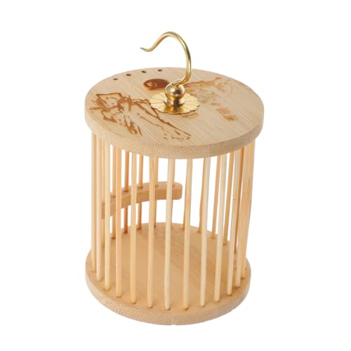 Holzkäfig für Grillen Tragbarer Insektenkäfig mit Natürlichem Design für Zucht und Transport Geräumig und Belüftet Transportieren Holzkäfig für Grillen Tragbarer Insektenkäfig mit Natürlichem Design für Zucht und Transport Geräumig und Belüftet Transportieren von Abaodam