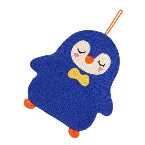Katzenkratzmatte, tragbar, Sisal-Kratzmatte, niedliche Pinguin-Form, rutschfestes Design für Möbelschutz, für Indoor-Kätzchen, um das Kratzen bequem zu genießen Katzenkratzmatte, tragbar, Sisal-Kratzmatte, niedliche Pinguin-Form, rutschfestes Design für Möbelschutz, für Indoor-Kätzchen, um das Kratzen bequem zu genießen von Abaodam