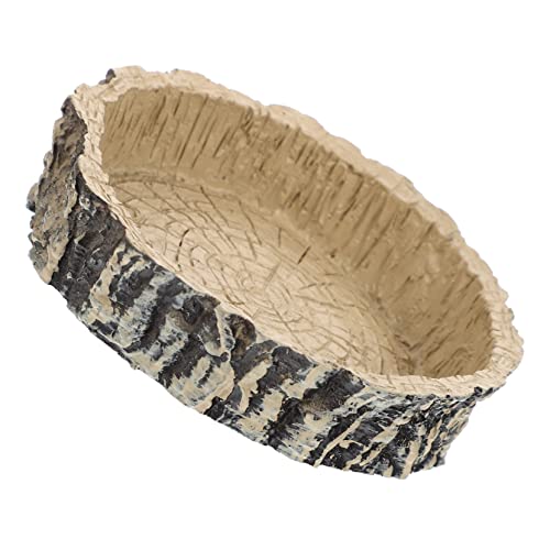 Reptilien Wasserschale aus Premium Harz Futter und Wasserstation für Schildkröten Eidechsen und Andere Reptilien und Sicher für Haustiere Reptilien Wasserschale aus Premium Harz Futter und Wasserstation für Schildkröten Eidechsen und Andere Reptilien und Sicher für Haustiere von Abaodam