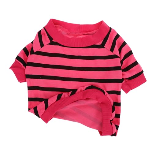 Shirt für Welpen Atmungsaktive Gestreifte Baumwollkleidung XL Bequem und Waschbar für Feiertage und Fotosessions Shirt für Welpen Atmungsaktive Gestreifte Baumwollkleidung XL Bequem und Waschbar für Feiertage und Fotosessions von Abaodam