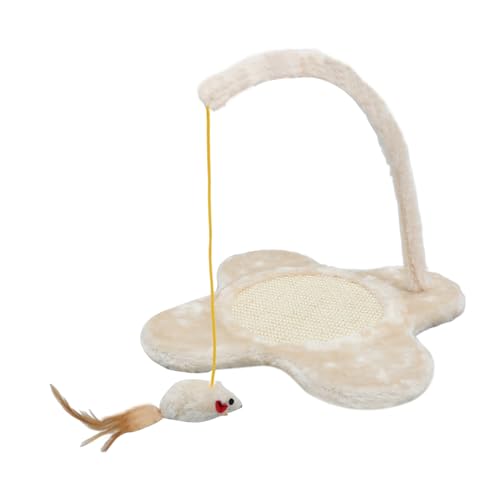 Sisal Katzenkratzbaum mit Hängender Blütenförmiges Kratzmöbel für Gesunde Bewegung und Spielspaß für Wohnungskatzen Sisal Katzenkratzbaum mit Hängender Blütenförmiges Kratzmöbel für Gesunde Bewegung und Spielspaß für Wohnungskatzen von Abaodam
