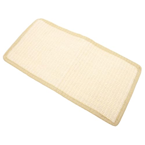 Sisal Kratzmatte für Katzen Rutschfester Möbel Schutz Strapazierfähige Kratzunterlage aus Sisal Schützt Sofas und Möbel Waschbar für Kratzen und Pflegen von Katzenkrallen Sisal Kratzmatte für Katzen Rutschfester Möbel Schutz Strapazierfähige Kratzunterlage aus Sisal Schützt Sofas und Möbel Waschbar für Kratzen und Pflegen von Katzenkrallen von Abaodam