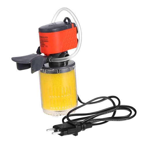 Tauchpumpe für Aquarien Dreifunktionale Wasserpumpe zur Belüftung Filtration und Zirkulation mit Eu Stecker Leise im Betrieb für Fischbecken Tauchpumpe für Aquarien Dreifunktionale Wasserpumpe zur Belüftung Filtration und Zirkulation mit Eu Stecker Leise im Betrieb für Fischbecken von Abaodam