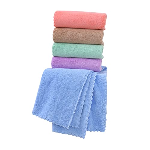 Wasserabsorbierende Handtücher für Hamster, Kaninchen, weiche und gemütliche Fleece-Bettwäsche für kleine Haustiere, schnell trocknende Badetücher, 5 Stück Wasserabsorbierende Handtücher für Hamster, Kaninchen, weiche und gemütliche Fleece-Bettwäsche für kleine Haustiere, schnell trocknende Badetücher, 5 Stück von Abaodam