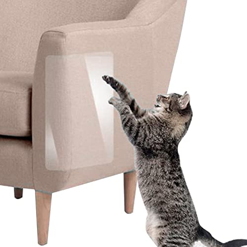 Abbto 5 Pcs Sofaschutz für Katzenkratzer, Couchschutz für Katzen, Anti Cat Scratch Tape Guards für Türen, Wände, Matratzen, Autositze von Abbto