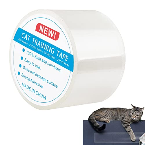 Abbto Cat Tape für Möbel – Kratzschutzband für Katzen – Trainingsband transparent für Katzen, kratzfestes Trainingsband für Katzen für Sofa-Möbeltüren Abbto Cat Tape für Möbel – Kratzschutzband für Katzen – Trainingsband transparent für Katzen, kratzfestes Trainingsband für Katzen für Sofa-Möbeltüren von Abbto