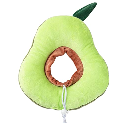 Abbto Elizabeth Katzenhalsband – schöner Avocado-Hals-Kegel für Katzen, Anti-Bite Lick Wunde Heilung Sicherheit Praktisches Halsband für Katzen Welpen Kaninchen von Abbto