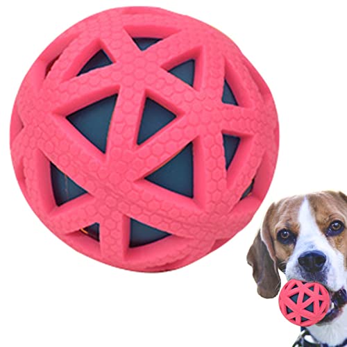 Abbto Hundebälle, Leckerlispender für Hunde, interaktives Hundespielzeug mit lustigen Geräuschen, Geburtstagsgeschenke für Welpen, elastische Hundebälle Abbto Hundebälle, Leckerlispender für Hunde, interaktives Hundespielzeug mit lustigen Geräuschen, Geburtstagsgeschenke für Welpen, elastische Hundebälle von Abbto