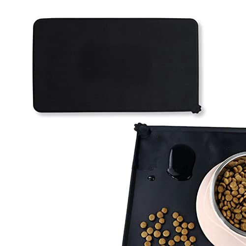 Abbto Katzenfuttermatte - Sichere und langlebige Futtermatten für Hunde und Katzen | Dish Bowl Tischset für Hundewelpen von Abbto