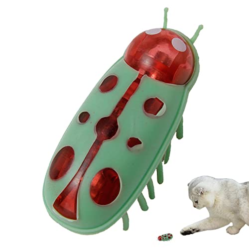 Abbto Katzenspielzeug für Käfer, automatisches Katzenspielzeug mit intelligenter Erkennung für Indoor-Katzen, realistische Simulation von intelligentem Katzenspielzeug, interaktives Spielzeug Abbto Katzenspielzeug für Käfer, automatisches Katzenspielzeug mit intelligenter Erkennung für Indoor-Katzen, realistische Simulation von intelligentem Katzenspielzeug, interaktives Spielzeug von Abbto