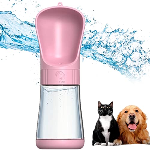 Abbto Wasserflaschenspender für Hunde, tragbar, tragbar, für Welpen, auslaufsicher, mit Futternapf für Haustiere, für Spaziergänge im Freien Abbto Wasserflaschenspender für Hunde, tragbar, tragbar, für Welpen, auslaufsicher, mit Futternapf für Haustiere, für Spaziergänge im Freien von Abbto