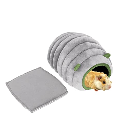 Hamsterbetten Klein - Mini Weich Warm Hamsterhaus | Haustier Warm Versteckte Käfig Lebensraum Kleine Tier Isomatte Kissen Geeignet Für Meerschweinchen Hamster Igel Eichhörnchen Abbto Hamsterbetten Klein - Mini Weich Warm Hamsterhaus | Haustier Warm Versteckte Käfig Lebensraum Kleine Tier Isomatte Kissen Geeignet Für Meerschweinchen Hamster Igel Eichhörnchen Abbto von Abbto