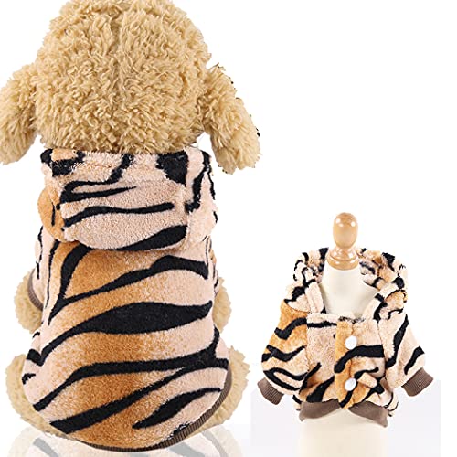 Abcsea 1 Stück Haustier Kleidung,Hunde Hoodie Winter, Hundekleidung Kleine Hunde, Hund Pullover, Hunde Hoodie Kleine Hunde, Hundekleidung Winter, Tiger Muster XL Größe Abcsea 1 Stück Haustier Kleidung,Hunde Hoodie Winter, Hundekleidung Kleine Hunde, Hund Pullover, Hunde Hoodie Kleine Hunde, Hundekleidung Winter, Tiger Muster XL Größe von Abcsea