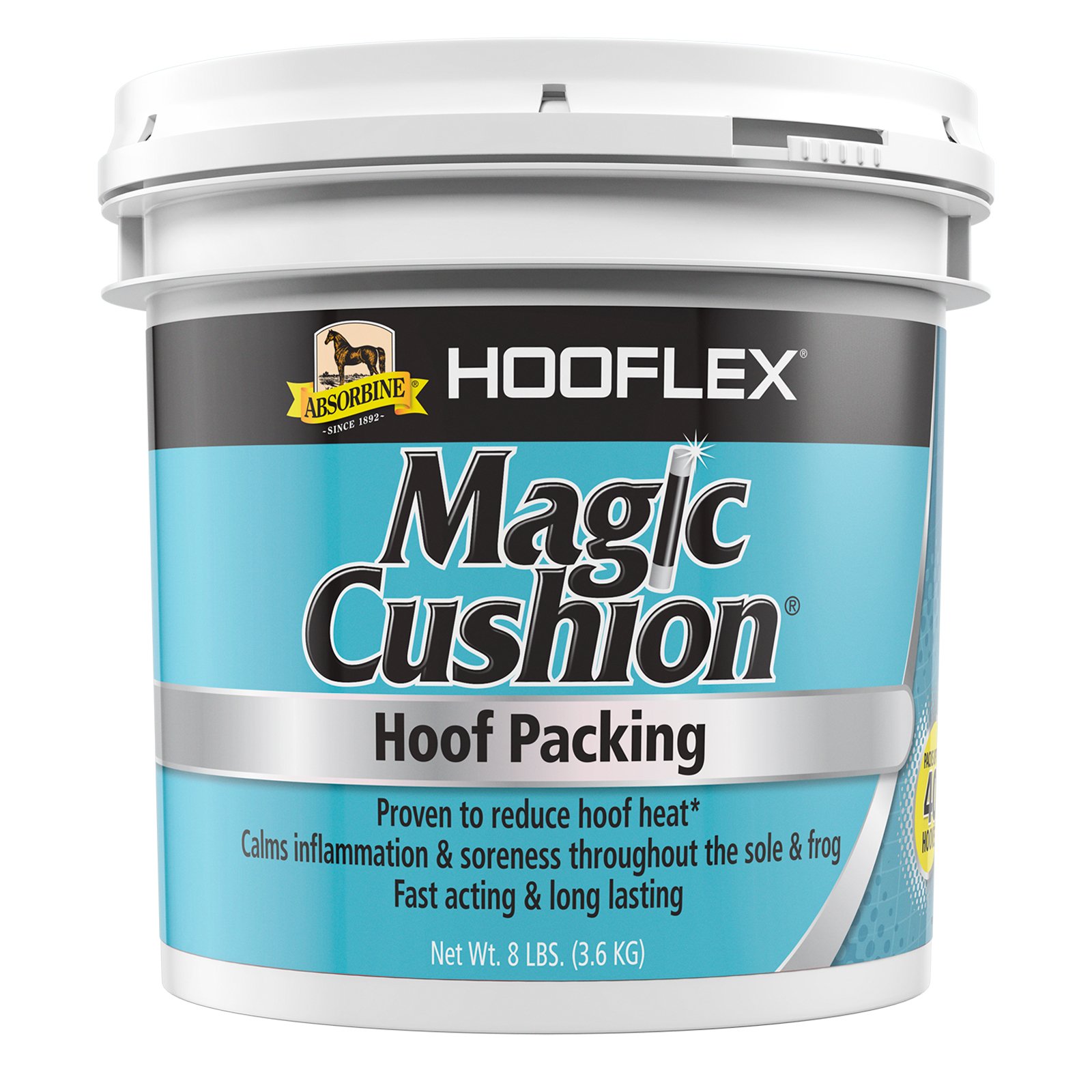Absorbine Hooflex Magic Cushion 3,6 kg Dose für kühle Hufe von Absorbine